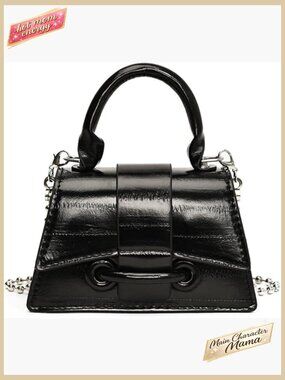 Mini Crossbody Handbag Top Handle Shoulder Bag Elegant Chic Prom Wedding